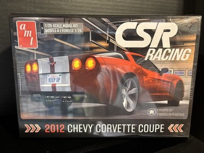 AMT 1551M 2012 CSR RACING 2012 CHEVY CORVETTE COUPE MODEL KIT-NIB-1/25 SCALE