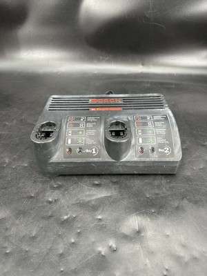 BOSCH BC 230 7.2v - 24v  Ni-Cd Ni-Mh 2 Bay 30 Min Fast Dual Twin Battery Charger