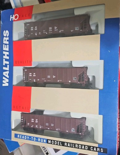 Tolva de lastre Walthers lista para funcionar HO PAQUETE DE 3 BNSF 932-34218 | Condition: New