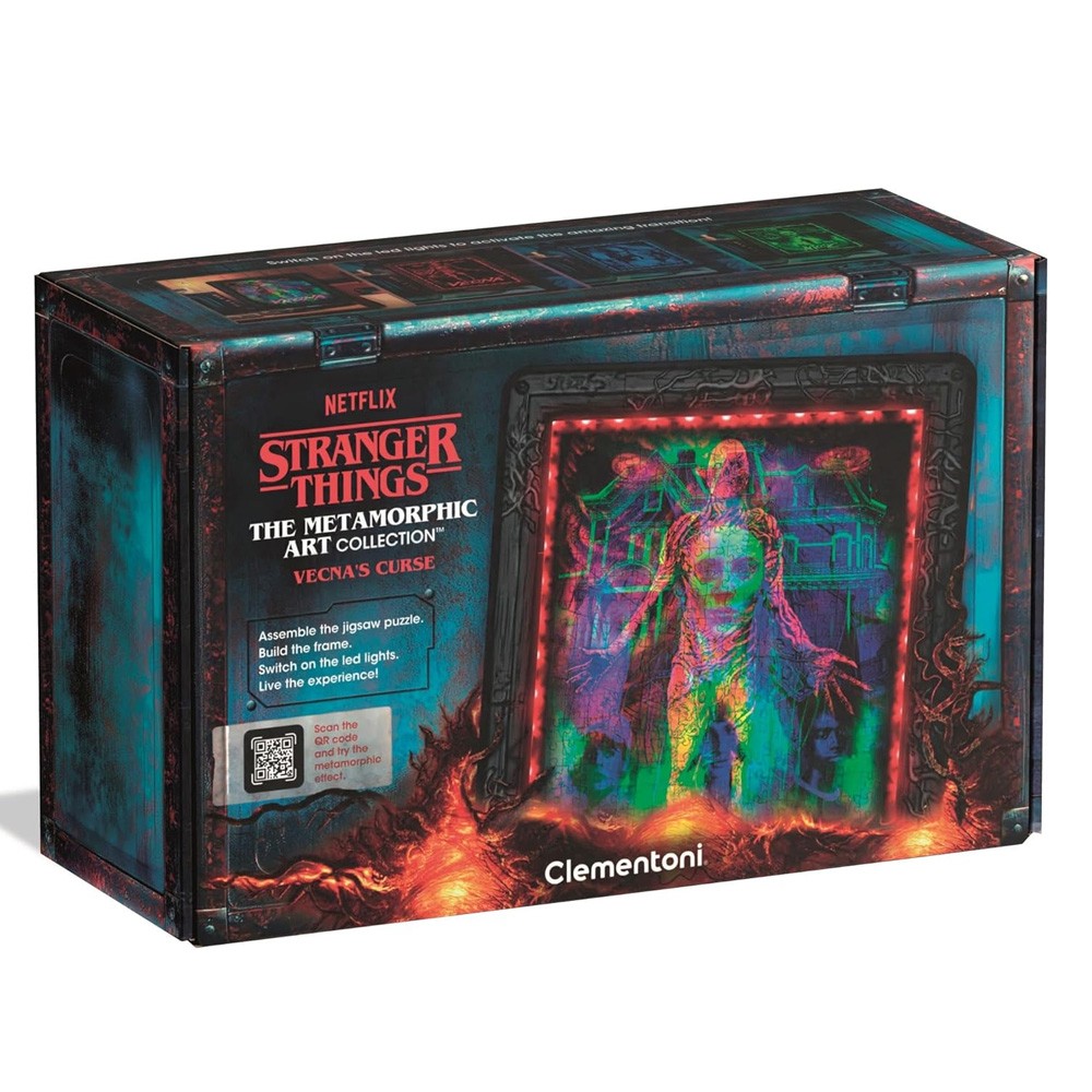 Clementoni Stranger Things Metamorphic Jigsaw: Vecna's Curse 520pc - Image 2