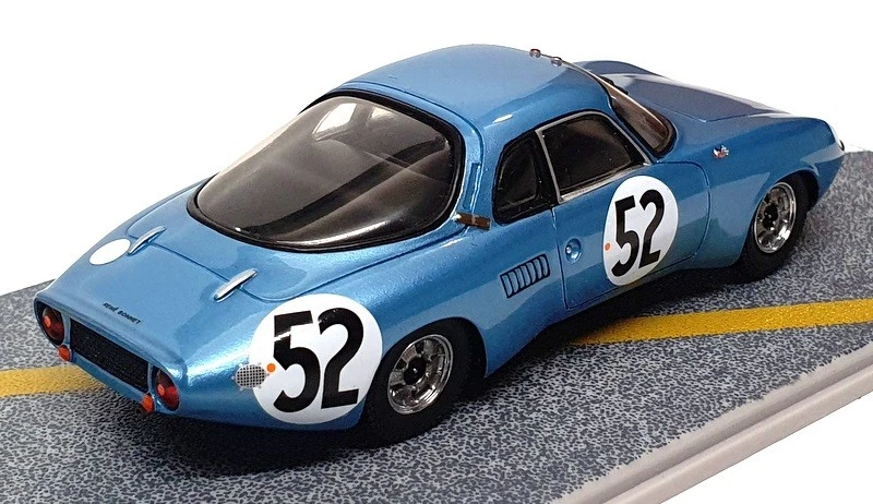 Bizarre escala 1/43 BZ446 - René Bonnet Renault #52 Le Mans 1963 - Met Blue Foto 2 de 4
