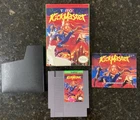 💦 NES Kick Master - RARE 1991 Taito Nintendo Game - Lite Moisture Dmg - WORKS!
