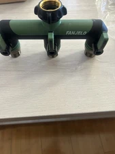 Full Flow Heavy Duty 3 Way Hose Splitter, Rugged Garden Faucet Adapter