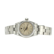 ROLEX 67180 Silver Case Size 24.0mm Ladies Used Watch #21321 6