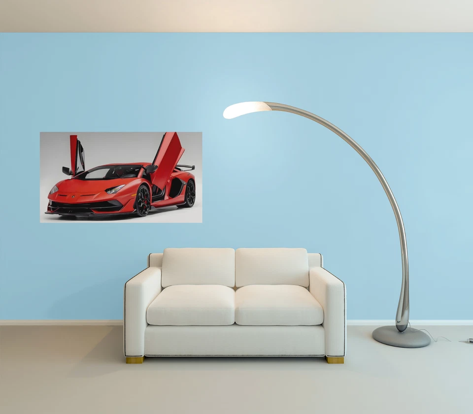 兰博基尼墙面乙烯基贴花图形汽车海报印花可拆卸胶粘剂 — 第 3/4 张图片