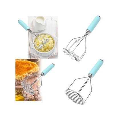 Kartoffelzerkleinerer Handpresse Stampfer Antihaft Erbsenstampfer Handstampfer für Süßigkeiten