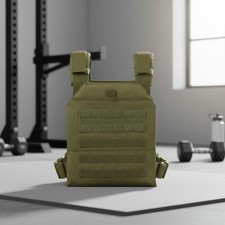 Adjustable Tactical Weighted Vest for Men  Women   Comfort Fit for HIIT  Ru...