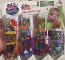 Littlest Pet Shop Teensies NEW IN BOX Figure Safari Arctic Farm & Forest Rare
