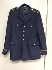US ARMY MILITARY MEN'S SERVICE DRESS BLUE ASU UNIFORM COAT JACKET 42 XLA