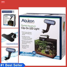 Clip On LED Aquarium Light 60 Bright Lamps Planted Up To 20 Gallon Tank
