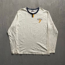 Vintage Roots Long Sleeve Shirt Mens XXL White 2000s Y2K