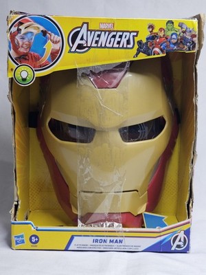 Iron Man Mask Light Effects Flip FX Mask Marvel Avengers  ︎ DAMAGED BOX.   