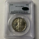 PROOF 1939 LIBERTY WALKING HALF DOLLAR PCGS PR64 AND CAC