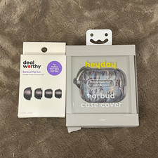 Heyday Earbud Case Cover Fits AirPods Pro gen 1  2 brown blue tan floral NEW