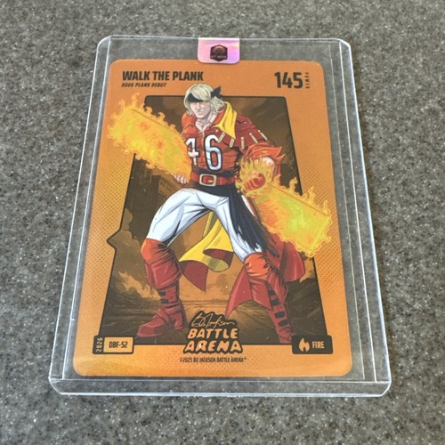 2025 Bo Jackson Battle Arena Walk The Plank Doug Plank Orange Battlefoil 145 SP