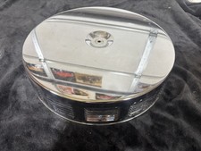 14 X 3 Chrome Louvered Drop Base Air Cleaner Set 14 X 3 Chrome Louvered Drop Base Air Cleaner Set