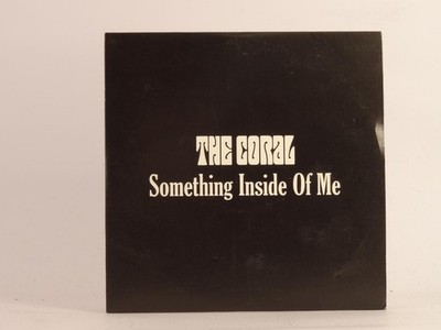 THE CORAL SOMETHING INSIDE OF ME (E75) 1 Track Promo CD Single including Card Sl
