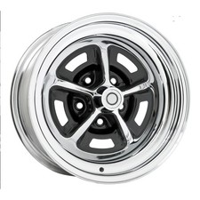 Wheel Vintiques 54 Series Magnum 500 14x6 5x114.3 6 Chromesemi Blk Qty 1
