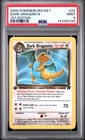 2000 POKEMON ROCKET 1ST EDITION #22 DARK DRAGONITE PSA 9