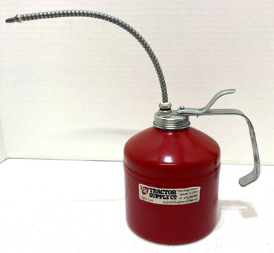 Tractor Supply Goldenrod 707 Oiler,12 Oz.,Steel,8 In. Flexible Spout Dutton Co.