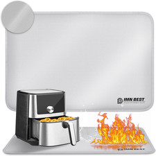 Heat Resistant Mat for Air Fryer, Silicone Mat for Kitchen Counter