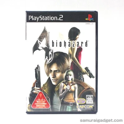 Resident Evil 4 PS2 [Japanese NTSC-J] PlayStation 2 (CAPCOM 2005) Biohazard 4 - Photo 1/4