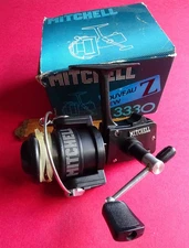 A VERY GOOD USED BOXED VINTAGE MITCHELL 3330Z FISHING REEL