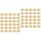 60 PCs Mini Holzkastenscharniere Mikroschmuckschoßscharniere Mini