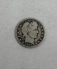 1909 (O) - United States - Barber Quarter Dollar 25C -GOOD DETAILS - .900 Silver