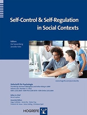 SELF-CONTROL AND SELF-REGULATION IN SOCIAL CONTEXTS: By Kai Sassenberg VG