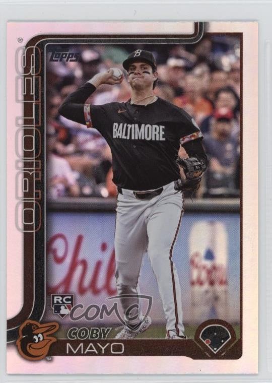 2025 Topps Series 1 Rainbow Foilboard Coby Mayo #20