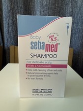 Sebamed Baby Shampoo for Delicate Baby Hair and Scalp 16.9oz 500ml 