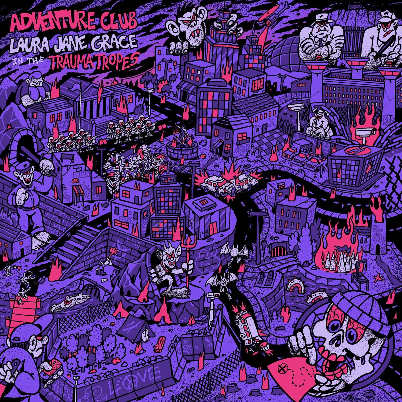 Laura Jane Grace In the Trauma Tropes Adventure Club CD PRC5072 NEW