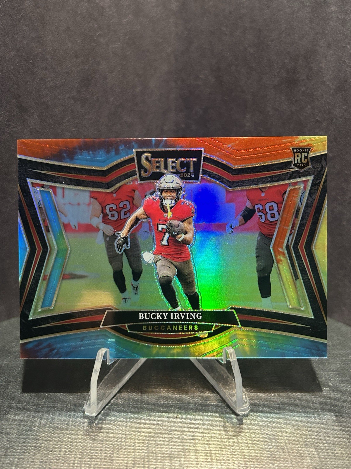 2024 Select Field Level Tie-dye Bucky Irving /25