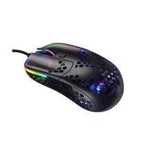 Cherry XTRFY MZ1 RGB Rail kabelgebundene Gaming Maus USB Schwarz