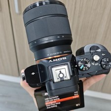 Sony Alpha A7 W/28-70mm Lens 24.3MP Mirrorless Full Frame Digital Camera Kits