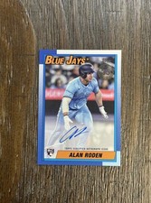 2025 Topps Update Series - 1990 Topps Baseball Autographs Alan Roden...