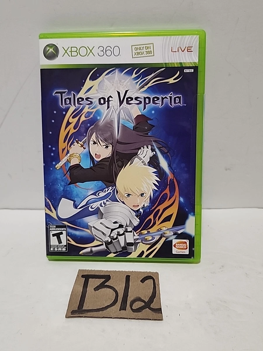 Jeu Tales Of Vesperia Xbox 360 Neuf Sous Blister - RPG Aventure PEGI 12 - Namco