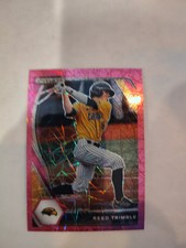 2021 Panini Prizm Draft Picks - Pink Velocity Prizm #PDP65 Reed Trimble (RC)