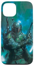 Star Wars Classic Boba Fett Battle Lady Green Phone Case For Iphone 13 