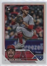 2023 Topps Update Rainbow Foil Zack Weiss #US196 14hk