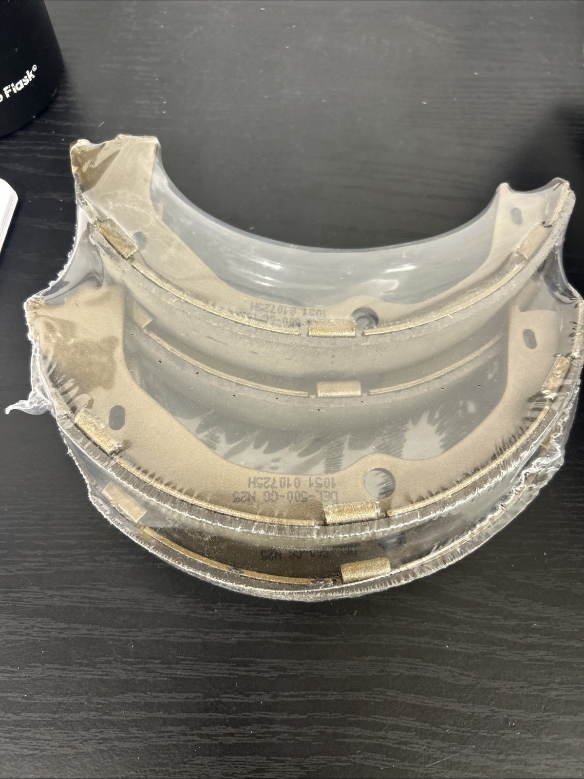 ACDELCO- DEL 500-GG N25 1051 010725H  Rear Drum Brake Shoe Set 1051 ECS