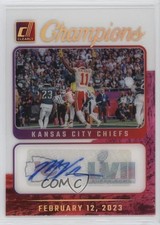 2023 Panini Clearly Donruss Champions 57/100 Marquez Valdes-Scantling Auto 1l8x