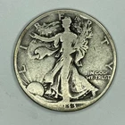 1933-S Walking Liberty Half Dollar, 90% silver