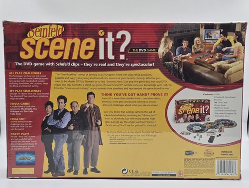 Collectible SEINFELD Scene It? The Interactive Trivia DVD Board Game SEALED! - Picture 7 of 7