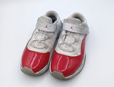 Nike Jordan 11 CMFT Low White Gym Red Kids 11 C Sneakers Shoes