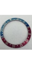 VINTAGE ROLEX GMT PEPSI 1675 Genuine Faded Red Back  Fat Font Insert