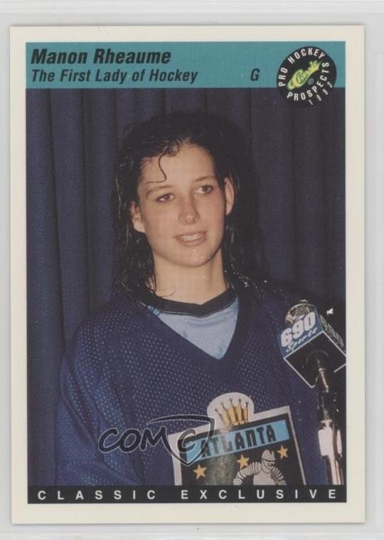 1993 Classic Pro Hockey Prospects Promotional Prototypes Manon Rheaume #PR2 b8c