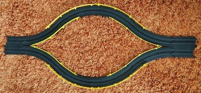 Tyco h0 Single Split Lane 5810 5846HE 5831HE
