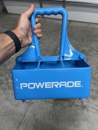 Igloo Powerade 5-Gallon Water Cooler & Bottle Holder- Blue - Made in the USA - Picture 4 of 12